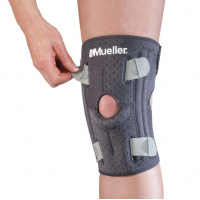 Ортоза за имобилизација на колено со фишбајни и регулација на компресија Mueller