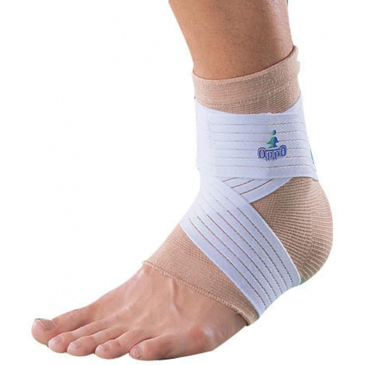 Mbajtës për kyçin e këmbës me shirit plotësues elastik