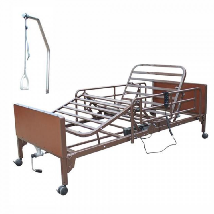 Полу-електричен медицински кревет со три функции